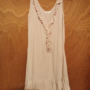 2 for $30 Amazingly simple nude ecoskin dress